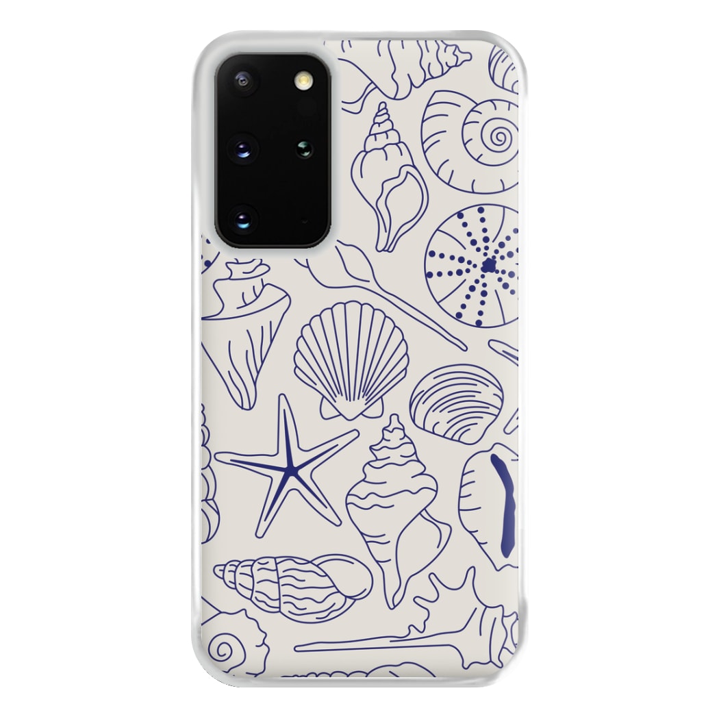 Sea Shells - Clean Girl Aesthetic Phone Case for Galaxy S20 Plus