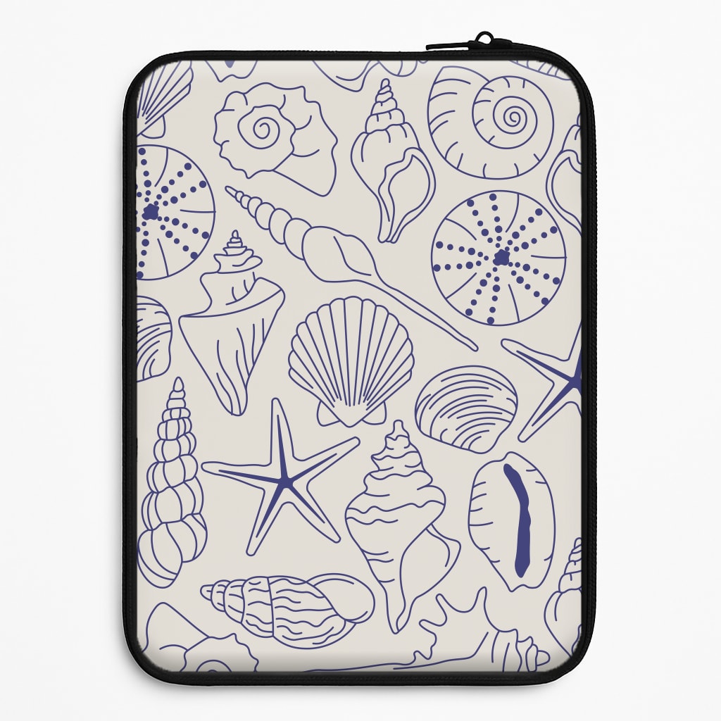 Sea Shells - Clean Girl Aesthetic Laptop Sleeve