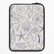 Sea Shells - Clean Girl Aesthetic Laptop Sleeve 1