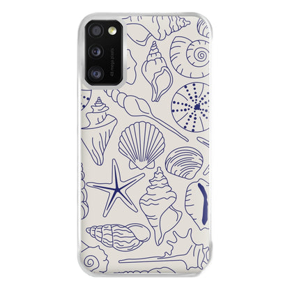 Sea Shells - Clean Girl Aesthetic Phone Case for Galaxy A41