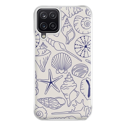 Sea Shells - Clean Girl Aesthetic Phone Case for Galaxy A12