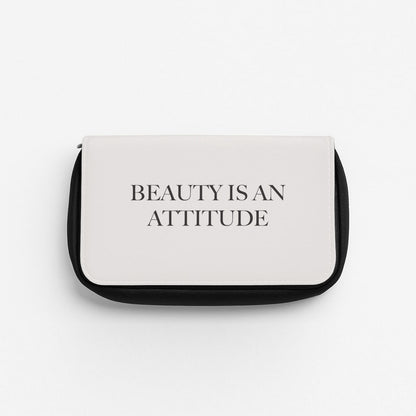 Beauty Is An Attitude - Clean Girl Aesthetic Pencil Case