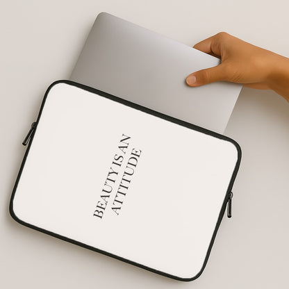 Beauty Is An Attitude - Clean Girl Aesthetic MacBook Case