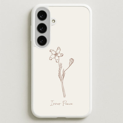 Inner Peace Phone Case for Galaxy S25FE