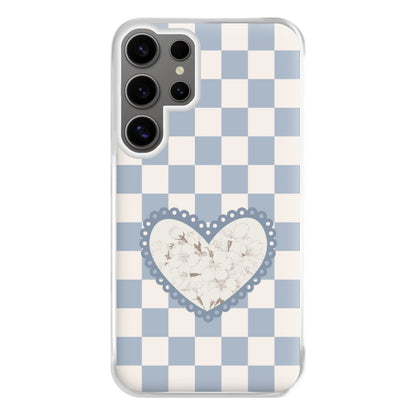 Doily Flower Phone Case for Galaxy S24 Ultra