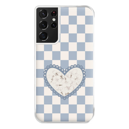 Doily Flower Phone Case for Galaxy S21 Ultra
