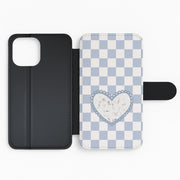Doily Flower Flip / Wallet Phone Case 2