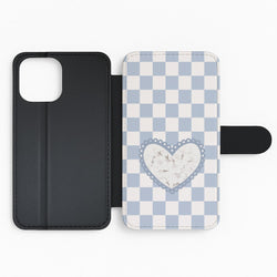 Doily Flower Flip Phone Case