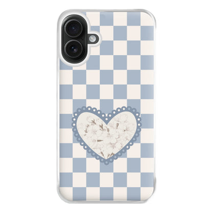 Doily Flower Phone Case for iPhone 16 Plus