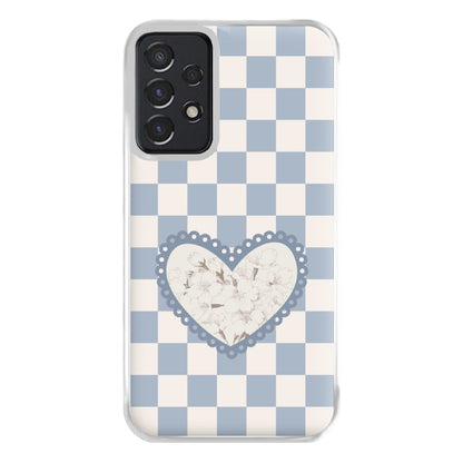 Doily Flower Phone Case for Galaxy A52 / A52s