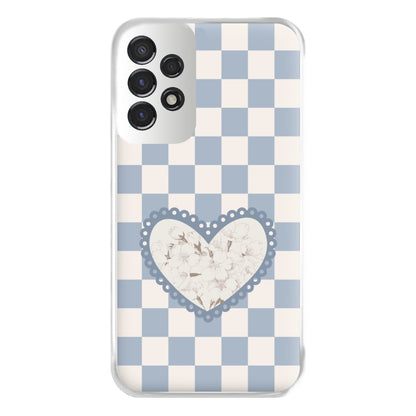 Doily Flower Phone Case for Galaxy A53