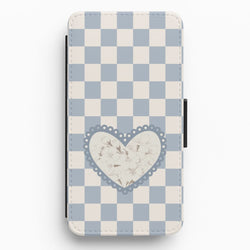 Doily Flower Flip / Wallet Phone Case