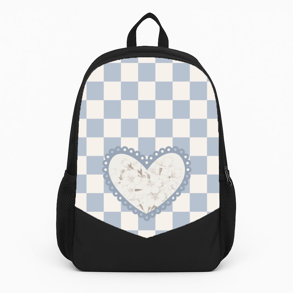 Doily Flower Large Backpack