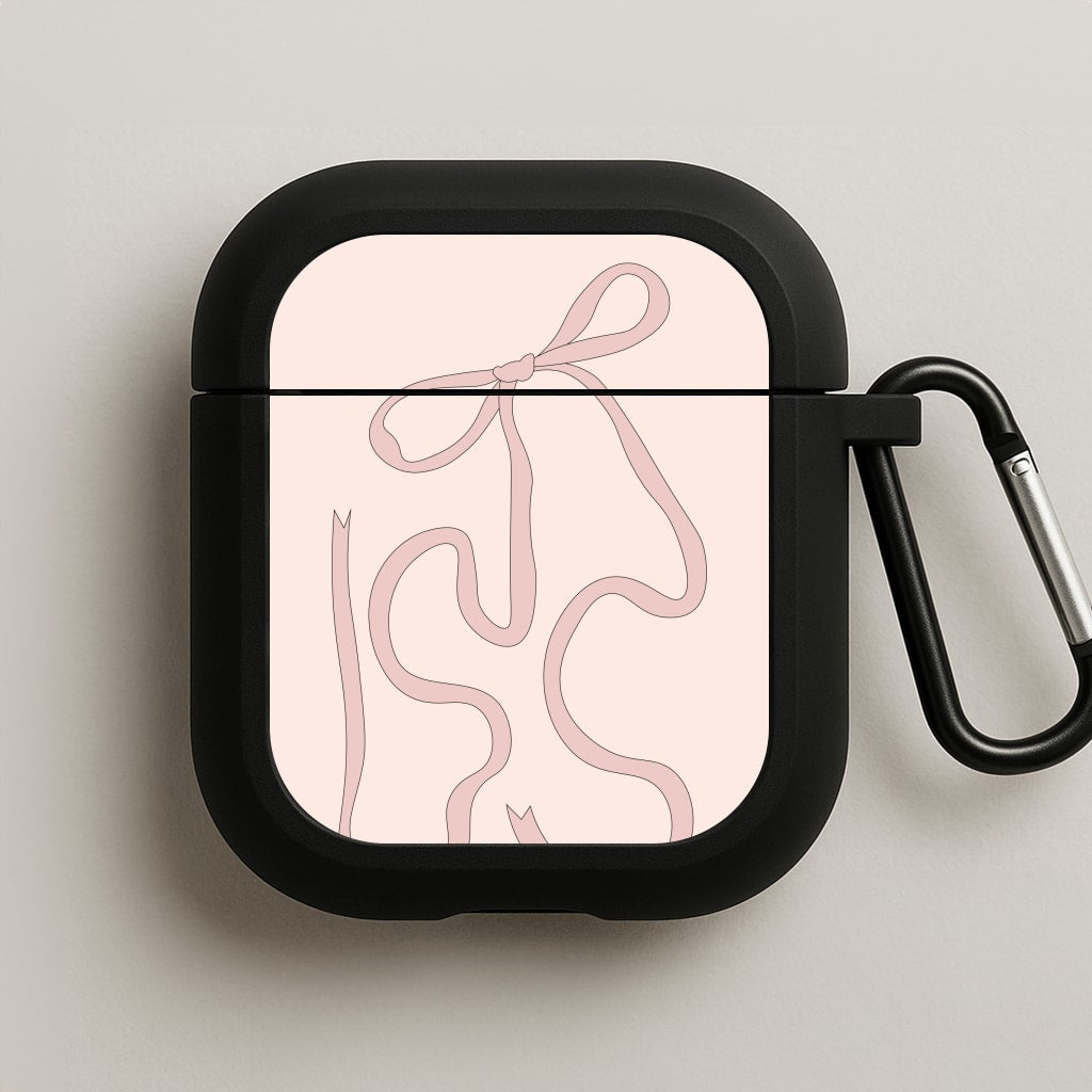 Pink Ribbon AirPods Case