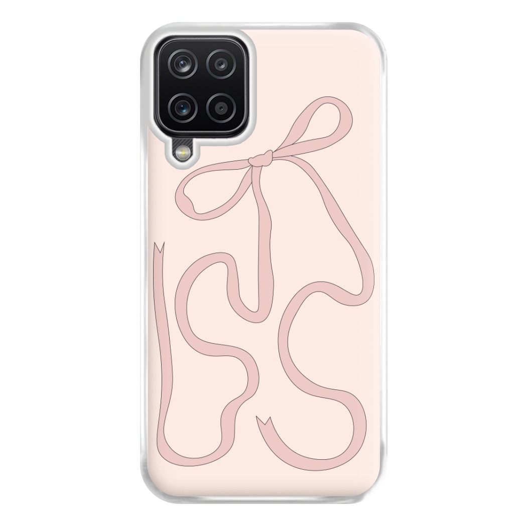 Pink Ribbon Phone Case for Galaxy A12