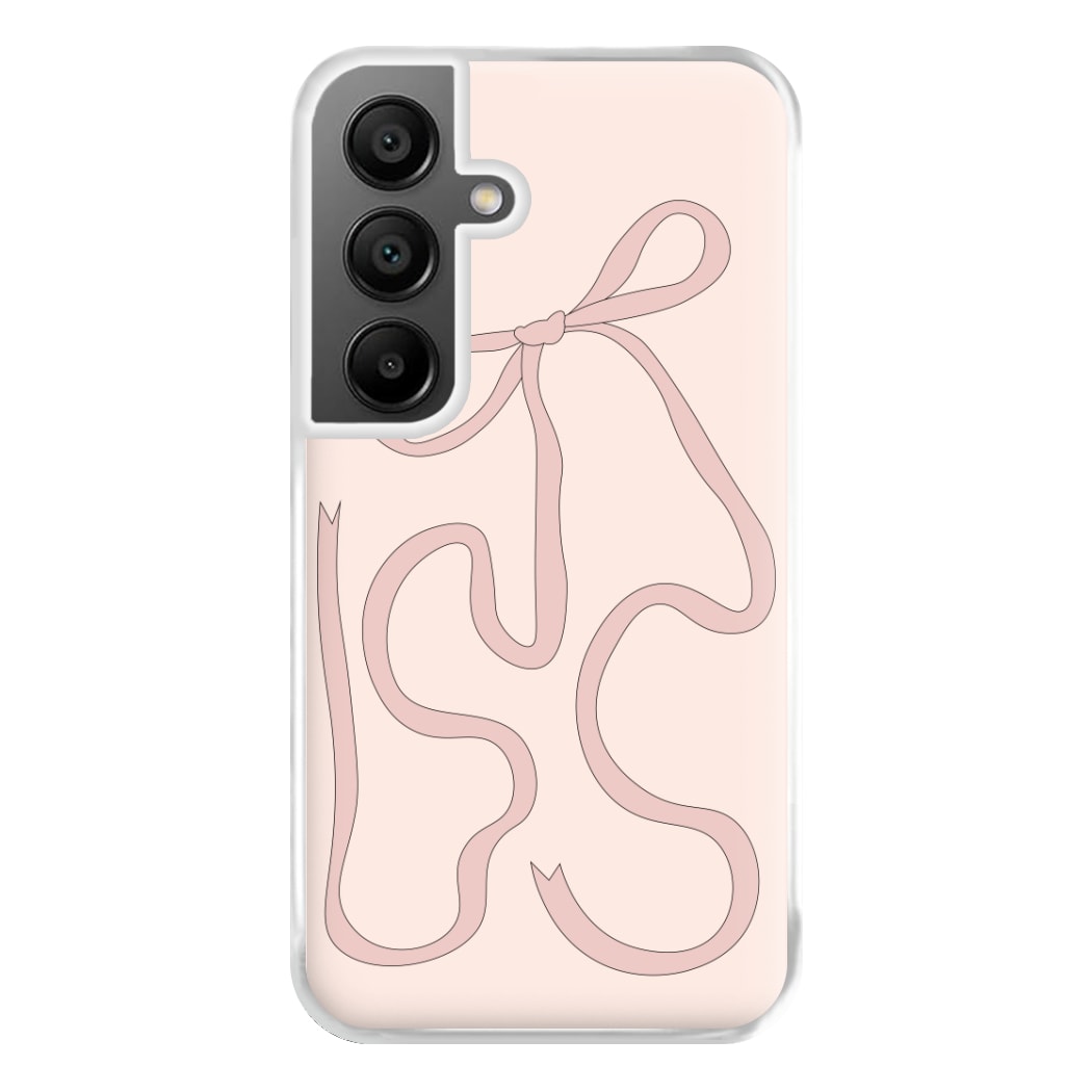 Pink Ribbon Phone Case for Galaxy A56