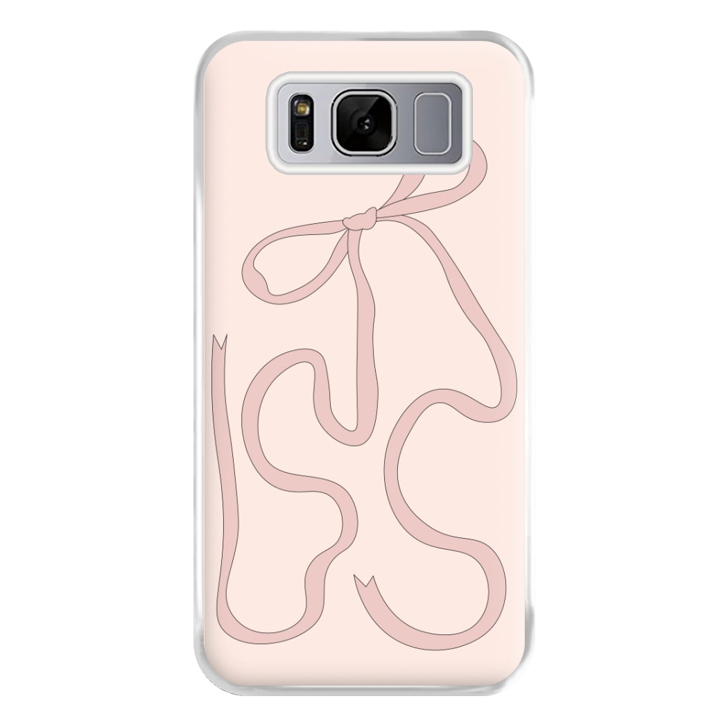 Pink Ribbon Phone Case for Galaxy S8 Plus
