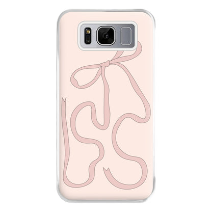 Pink Ribbon Phone Case for Galaxy S8 Plus