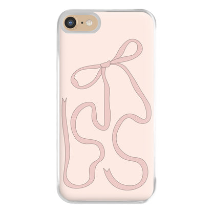 Pink Ribbon Phone Case for iPhone 6 / 7 / 8 / SE
