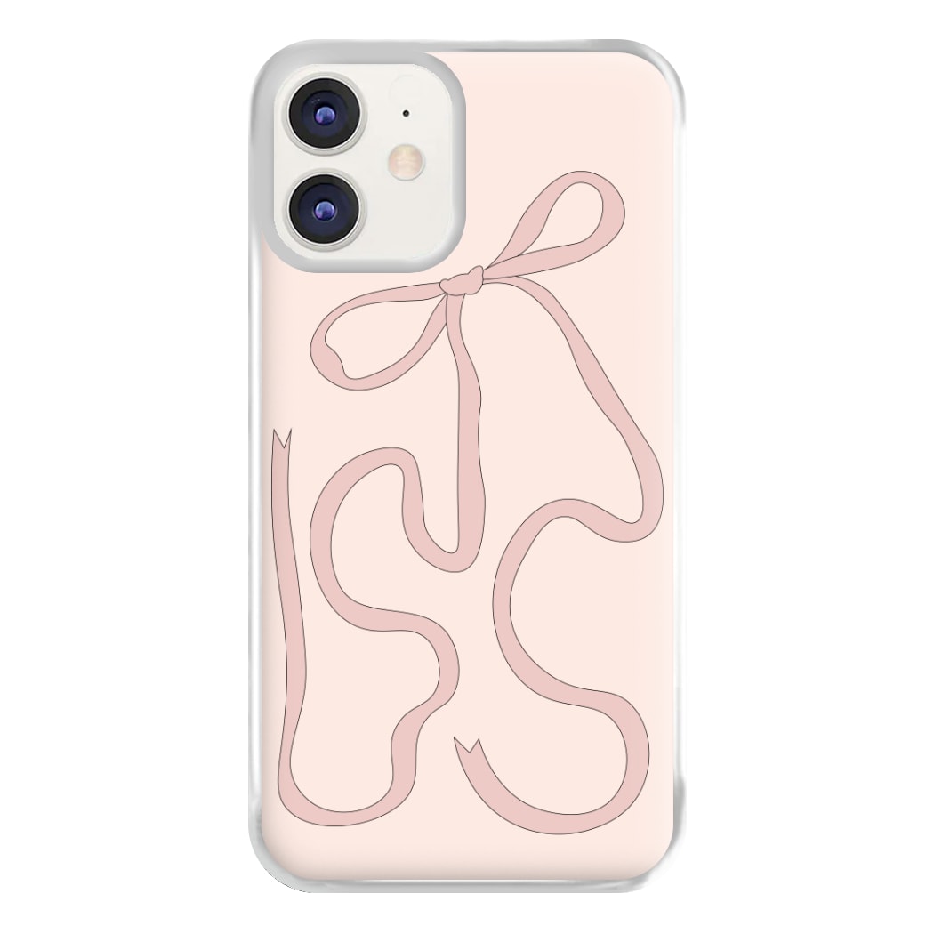 Pink Ribbon Phone Case for iPhone 12 / 12 Pro