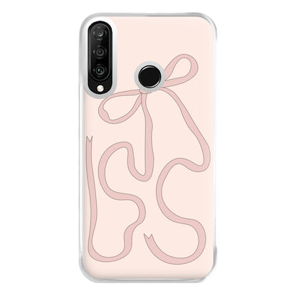 Pink Ribbon Phone Case for Huawei P30 Lite