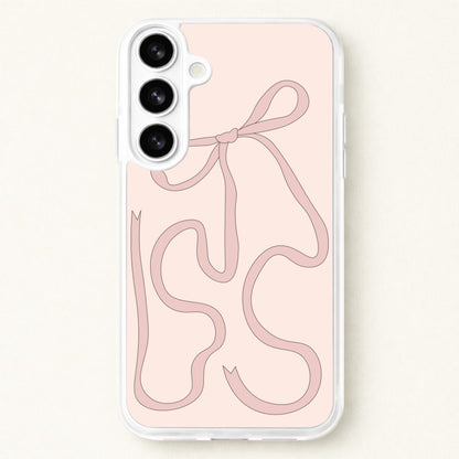Pink Ribbon Phone Case for Galaxy S26