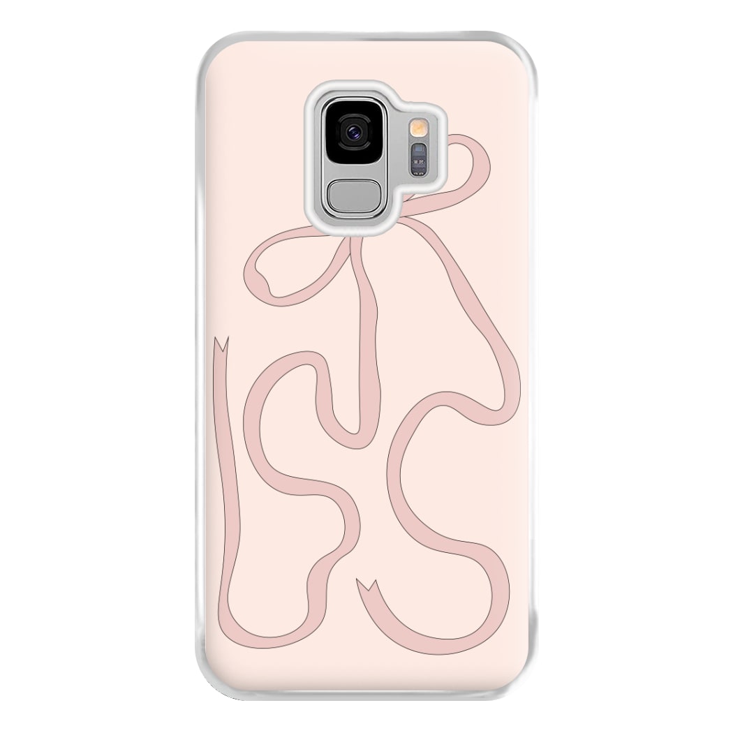 Pink Ribbon Phone Case for Galaxy S9 Plus