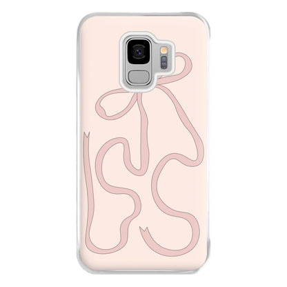 Pink Ribbon Phone Case for Galaxy S9 Plus