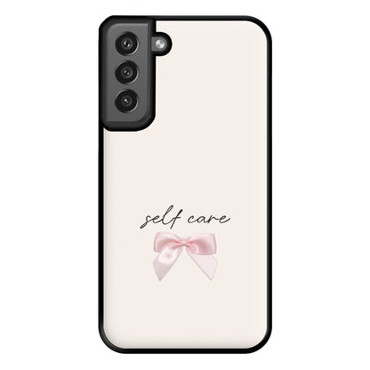 Self Care Phone Case for Galaxy S21FE