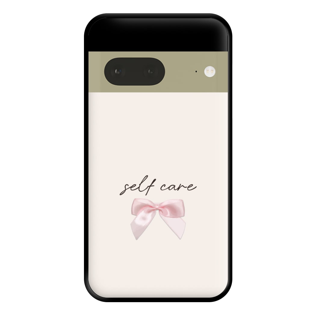 Self Care Phone Case for Google Pixel 7a