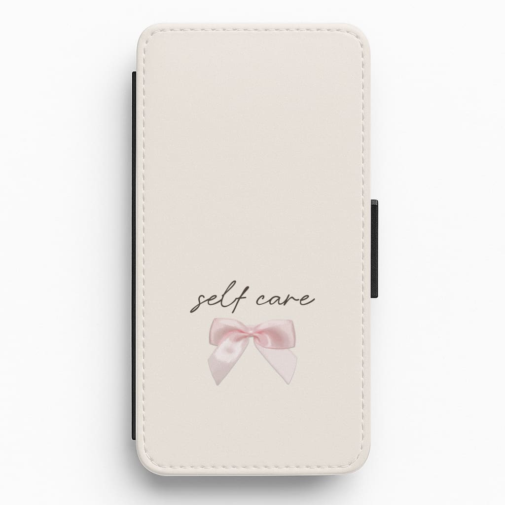 Self Care Flip / Wallet Phone Case