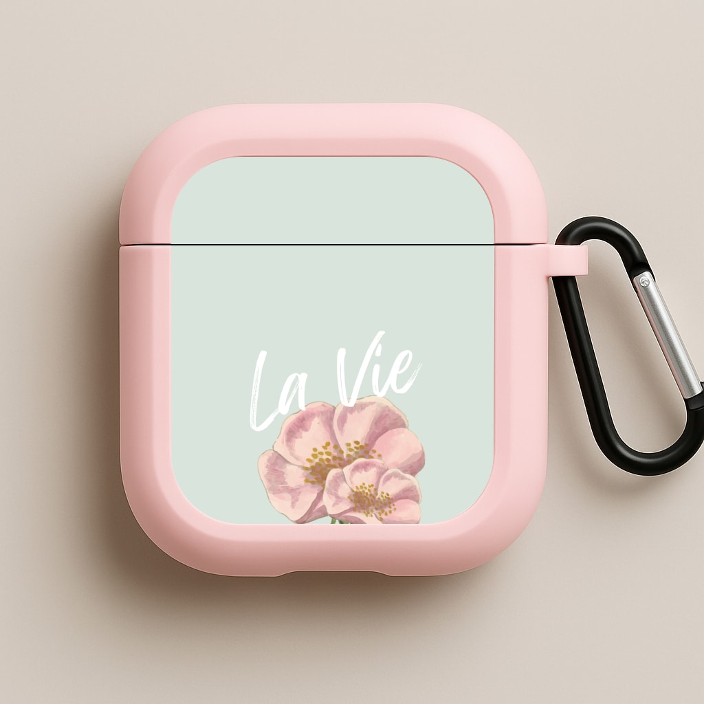 La Vie Pink AirPods Case