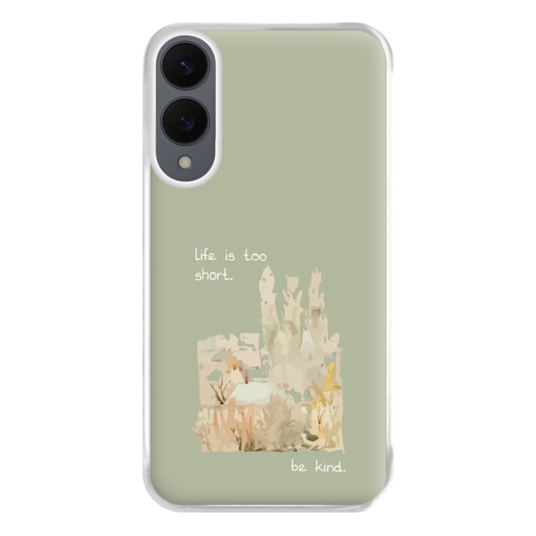 Life Is Too Short Phone Case for Galaxy S25 Edge