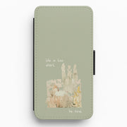 Life Is Too Short Flip / Wallet Phone Case 1