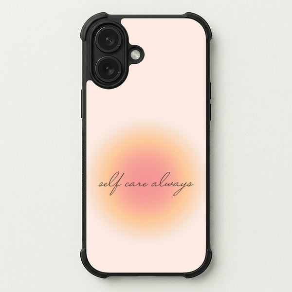 Self Care Always Phone Case — Bumper case