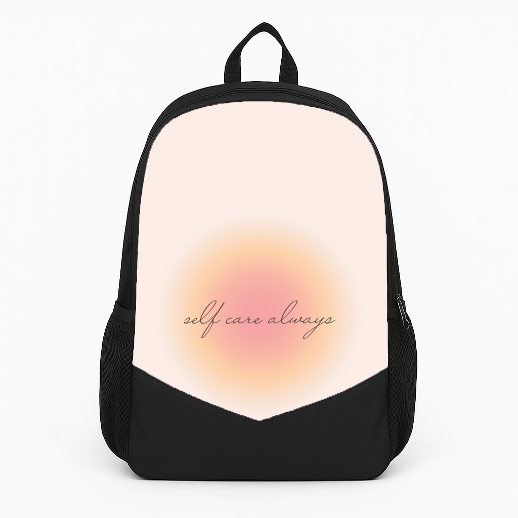 Self Care Always Large Backpack