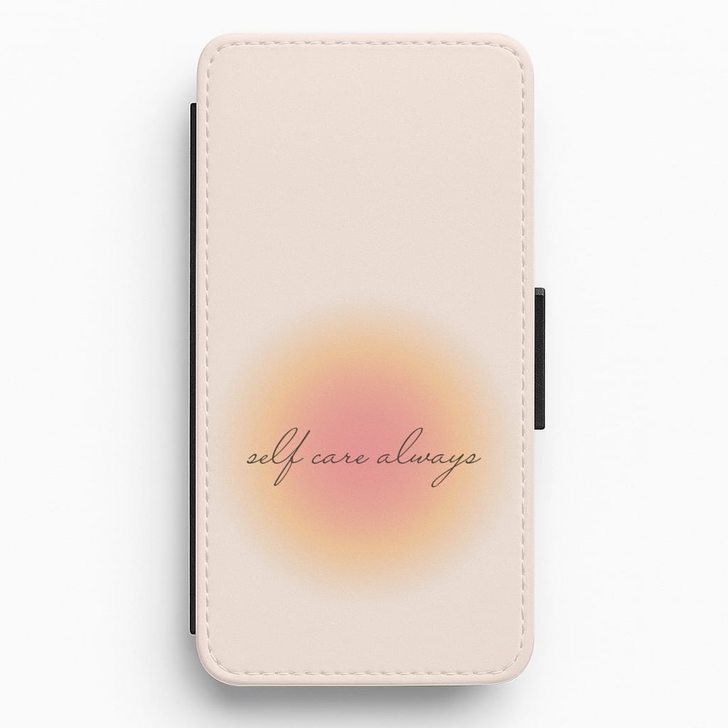 Self Care Always Flip / Wallet Phone Case
