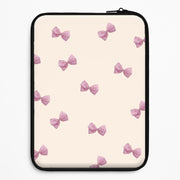 Pink Coquette Bows Laptop Sleeve 1