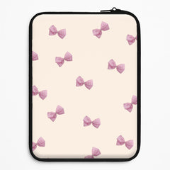 Pink Coquette Bows Laptop Sleeve