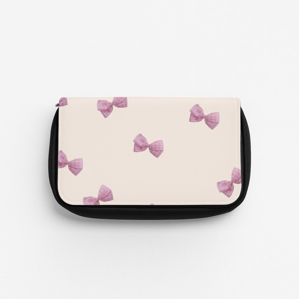 Pink Coquette Bows Pencil Case
