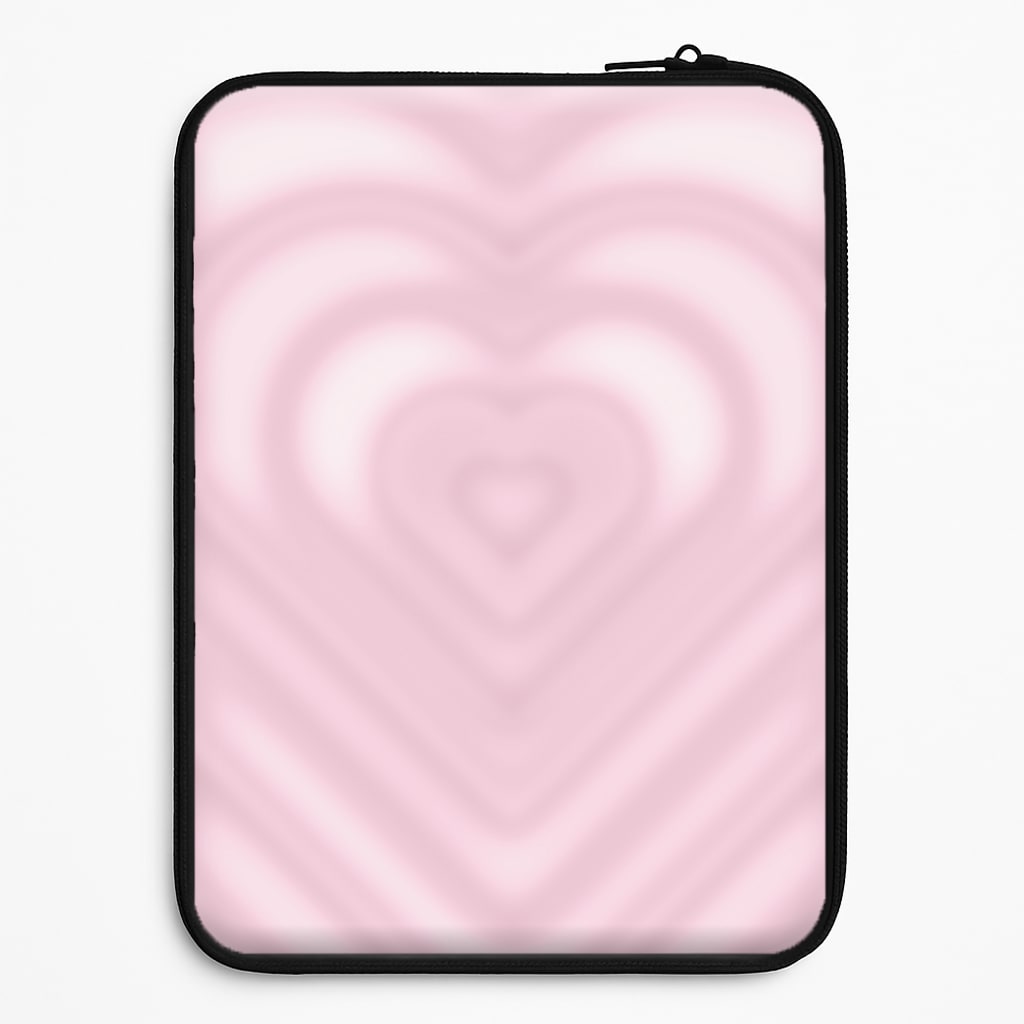 Drippy Love Heart Pink Universal Laptop Sleeve