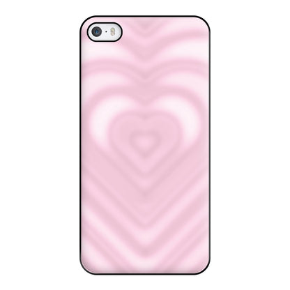 Drippy Love Heart Pink Phone Case for iPhone 5 / 5s / SE 2016