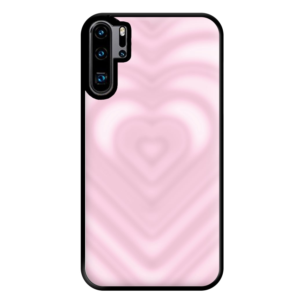 Drippy Love Heart Pink Phone Case for Huawei P30 Pro