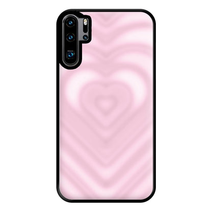 Drippy Love Heart Pink Phone Case for Huawei P30 Pro