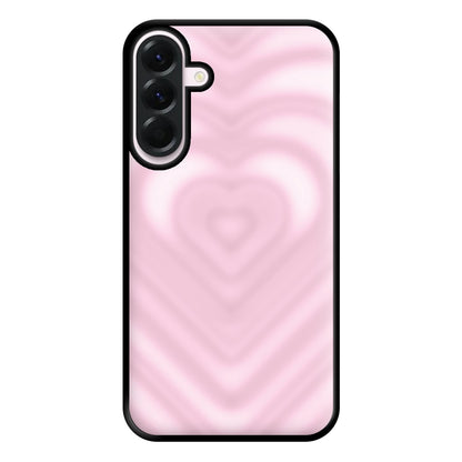Drippy Love Heart Pink Phone Case for Galaxy A36