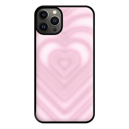 Drippy Love Heart Pink Phone Case for iPhone 13