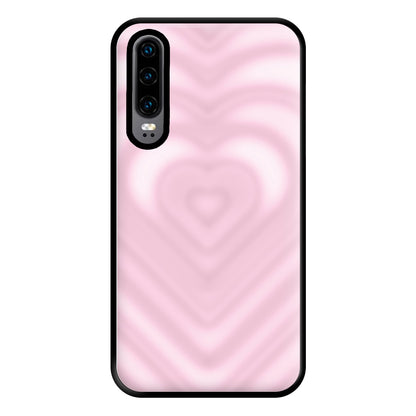 Drippy Love Heart Pink Phone Case for Huawei P30