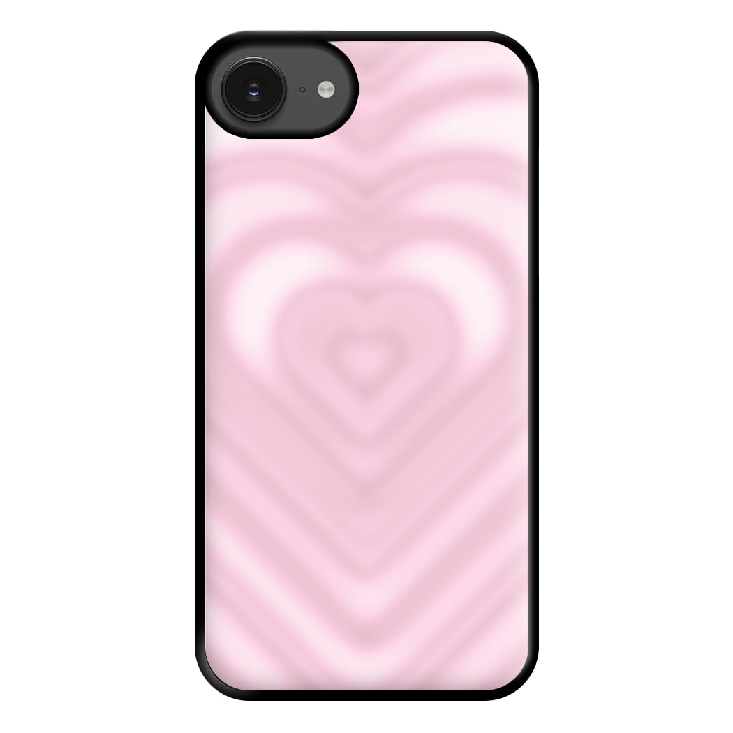 Drippy Love Heart Pink Phone Case for iPhone 16e