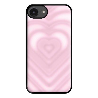 Drippy Love Heart Pink Phone Case for iPhone 16e