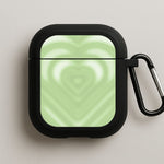 Drippy Love Heart Green AirPods Case